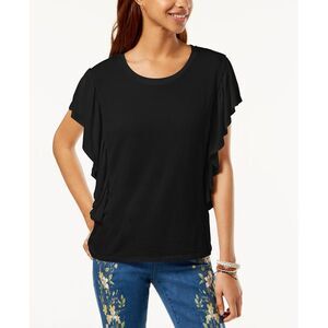 One Hart Juniors Side Ruffle Top